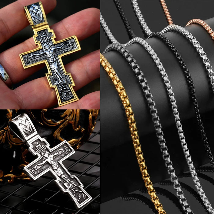 Orthodox Cross & Chain Bundle