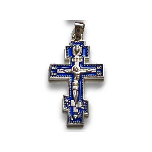 Orthodox Crosses with Color Enamel (6 Styles)