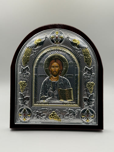 Matching Icon of the Christ and Theotokos