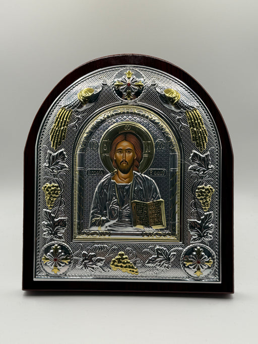 Matching Icon of the Christ and Theotokos