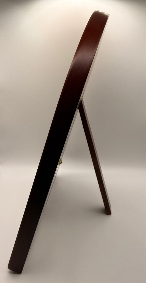 Hand Painted Icon of the Nativity of Christ Silver and Wood (Made in Greece)