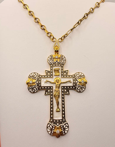 Orthodox Jeweled Pectoral Crosses