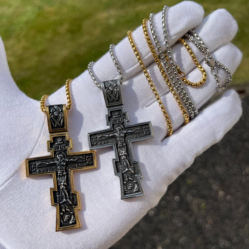 Orthodox Cross Chain Necklace