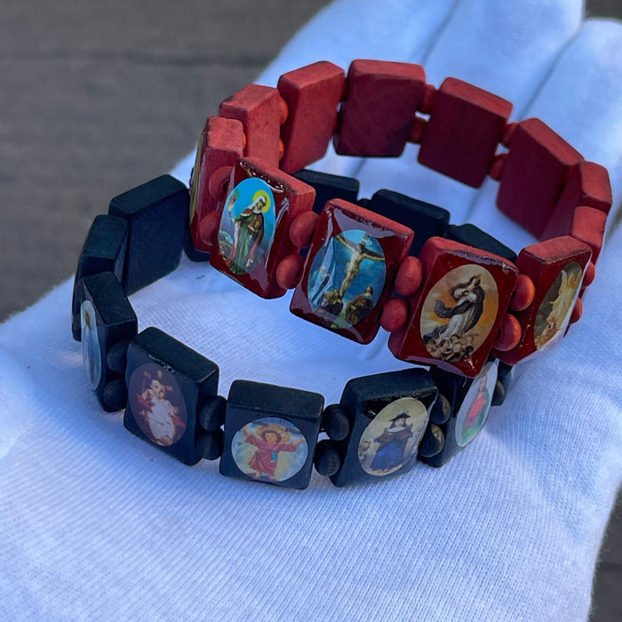 Wood Icon Bracelet