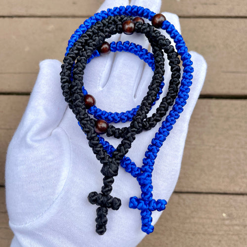 Gray Prayer Rope 100-Knot Handmade Prayer Rope | Orthodox Depot