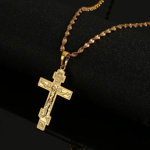 Orthodox Cross & Necklace