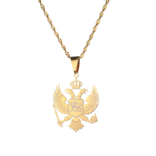 Serbian & Montenegrin Eagle Pendants & Necklaces