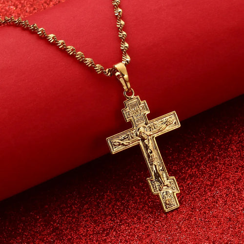 Orthodox Cross & Necklace