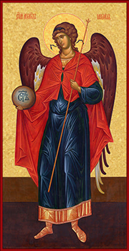 Icons of Archangels Michael & Gabriel (5” x 2.5”)