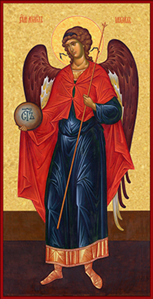 Icons of Archangels Michael & Gabriel (5” x 2.5”)