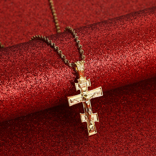 Orthodox Cross & Necklace