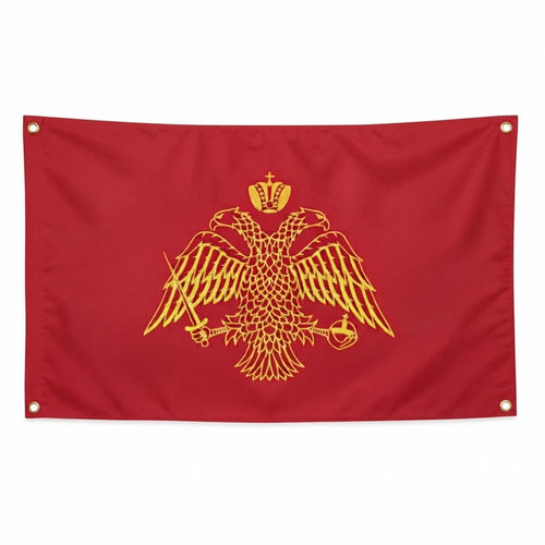 Red Byzantine Flag (3x5 ft)