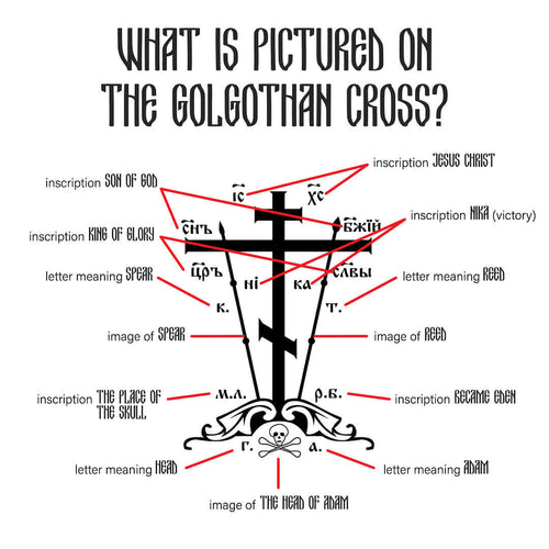Golgotha Cross Flag (3x5 ft)