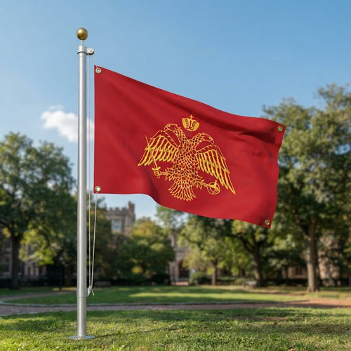 Red Byzantine Flag (3x5 ft)