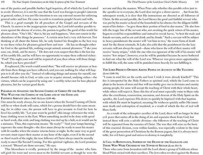 Commentary on the Holy Scriptures of the New Testament (Volumes 1-3)