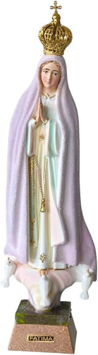 Our Lady of Fatima 21.65" Change Color Statue Religious Figurine Mary Virgin