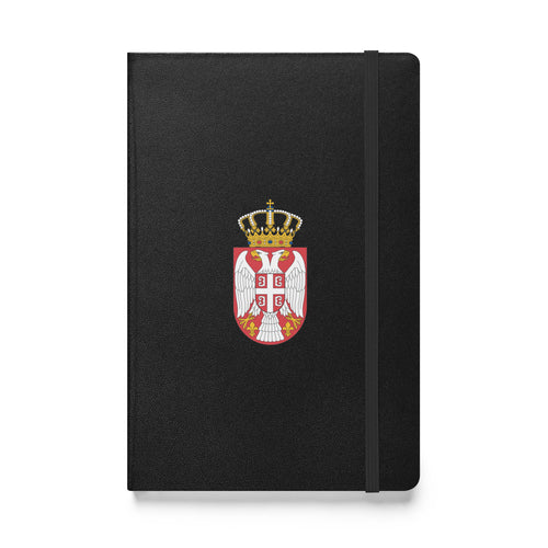 Serbian Eagle Hardcover Bound Notebook