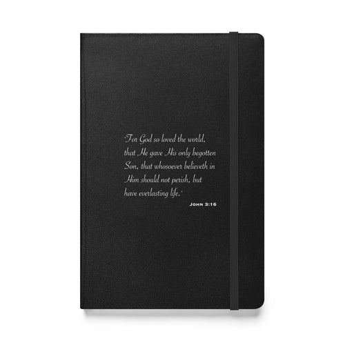 John 3:16 Hardcover Bound Notebook