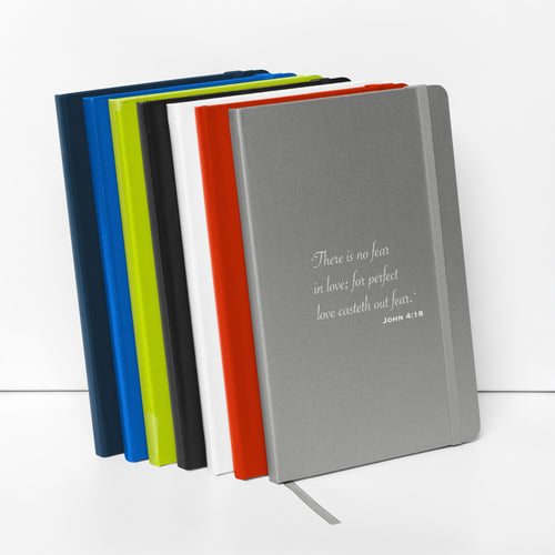 John 4:18 Hardcover Bound Notebook