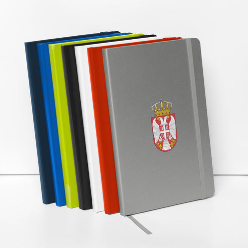 Serbian Eagle Hardcover Bound Notebook