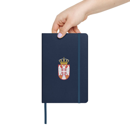 Serbian Eagle Hardcover Bound Notebook