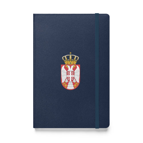 Serbian Eagle Hardcover Bound Notebook