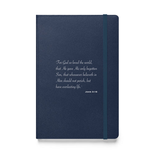 John 3:16 Hardcover Bound Notebook