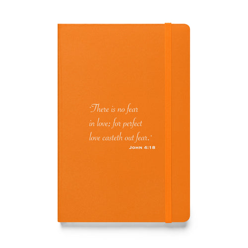 John 4:18 Hardcover Bound Notebook