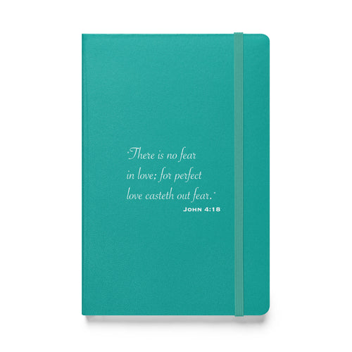 John 4:18 Hardcover Bound Notebook