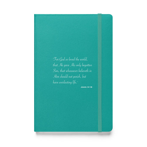 John 3:16 Hardcover Bound Notebook