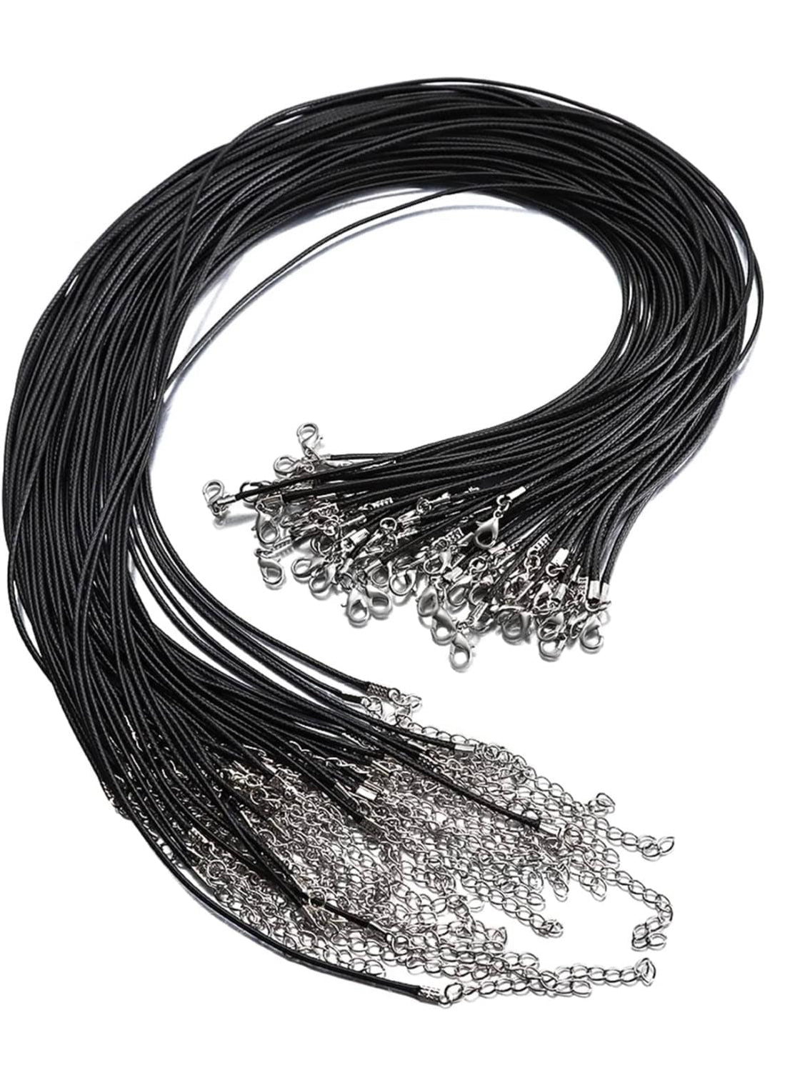 Black Waxed Necklace Cord Orthodox Depot