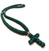 100-Knot Handmade Prayer Rope Nylon Cord in green