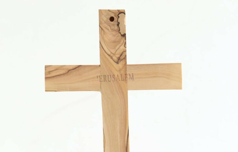 olive wood cross