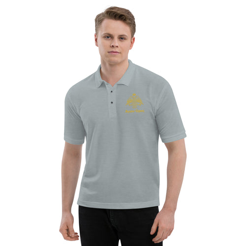 Άγιον Όρος (Holy Mountain) Embroidered Premium Polo Shirt