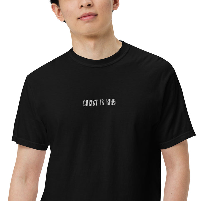 Christ is King Premium Embroidered T-Shirt