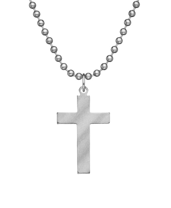 Genuine Military Issue Orthodox Crosses with Beaded Chain