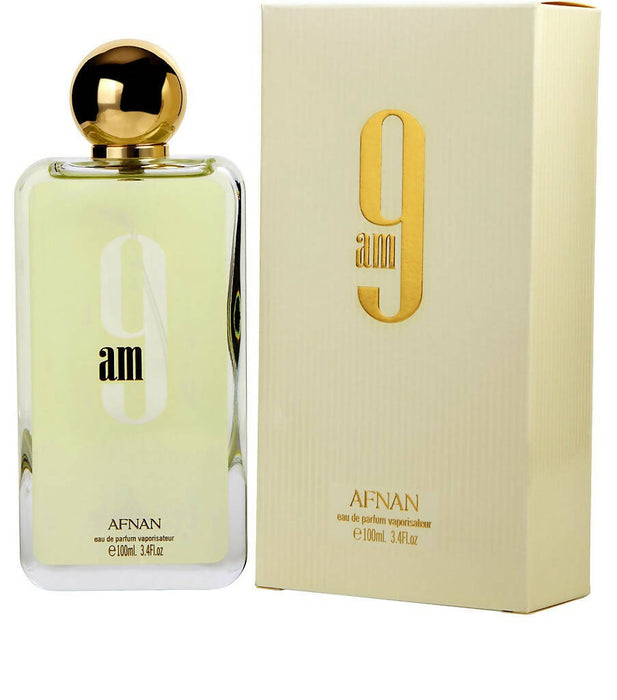 9 AM by Afnan Women ORIGINAL✔️ 100% 100ML 3.4oz perfume UAE Fragrance