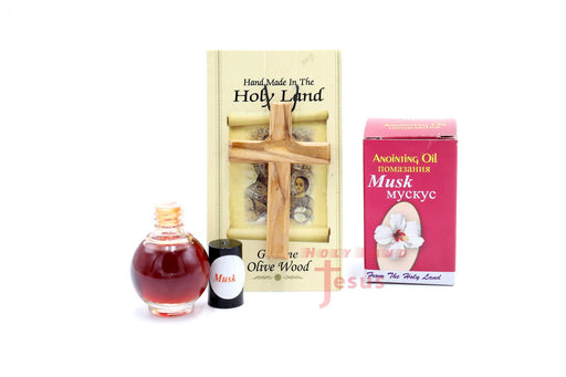 Anointing oil MUSK With Necklace Cross