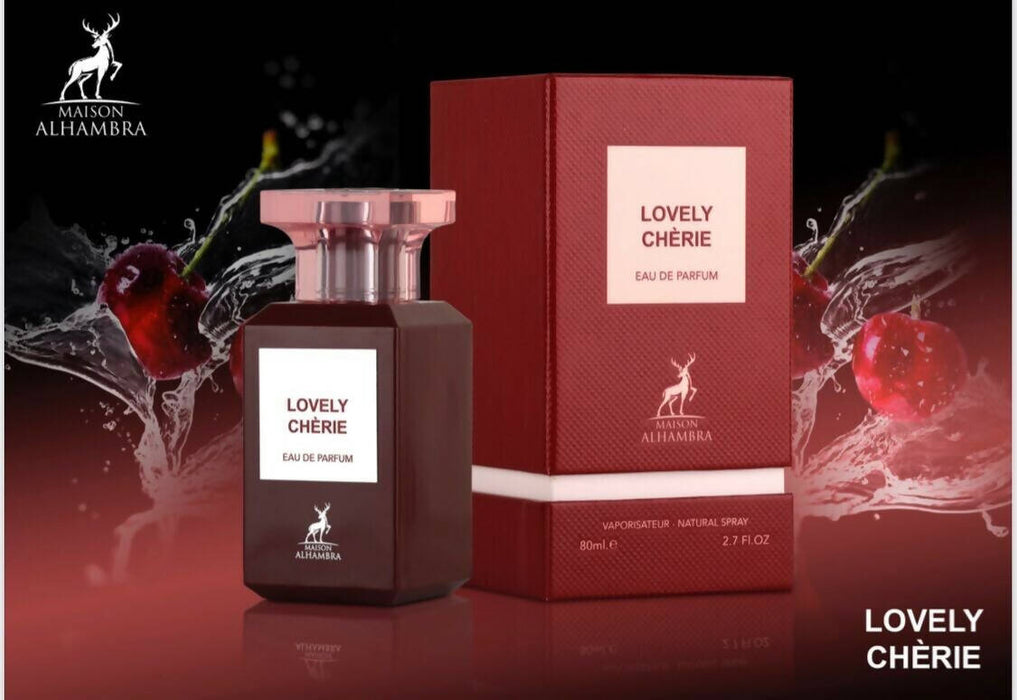 Lovely Cherie EDP Perfume By Maison Alhambra 80 ML Super Rich UAE Version ✔