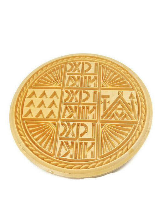 GREECE hand carved Holy bread stamp