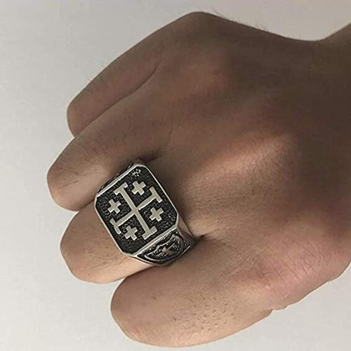 Jerusalem Cross Ring