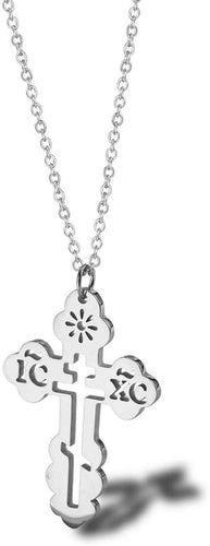 Orthodox Cross Necklace (3 Colors)