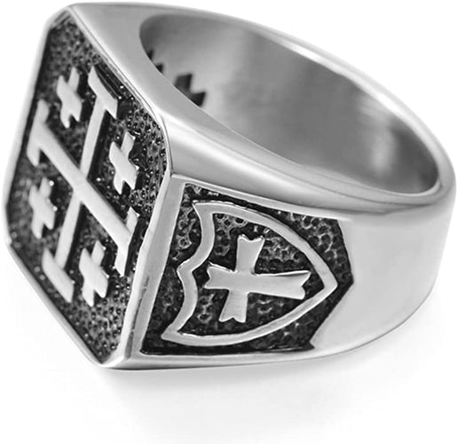 Jerusalem Cross Ring