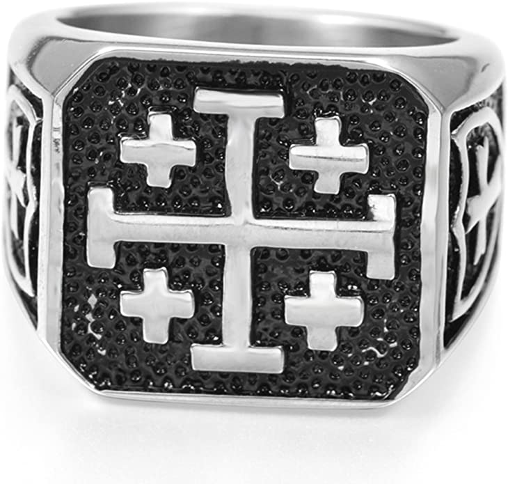 Jerusalem Cross Ring