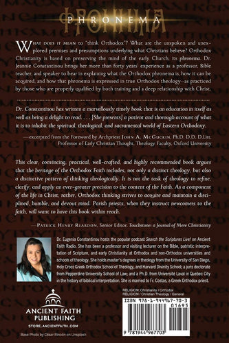 Thinking Orthodox (Paperback)