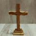 wood cross with stand, cross from jerusalem