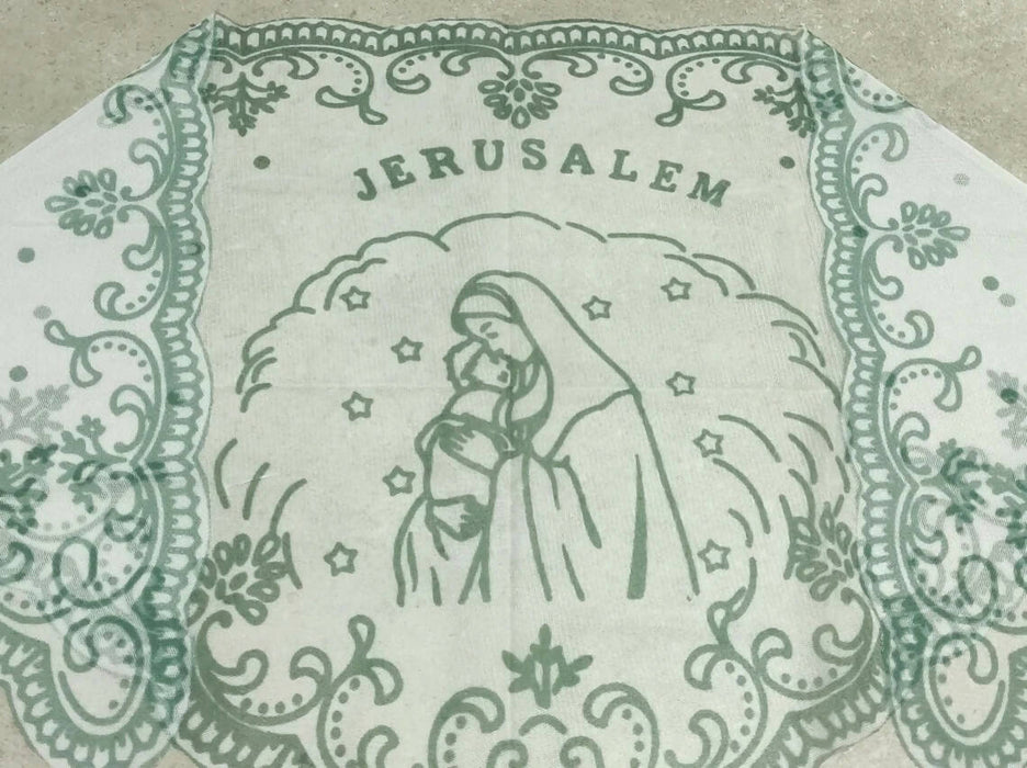 3 PCS Church Payers Mantilla 3 Color Women Dantil Lace Scarf Head cover Jerusalem Veil