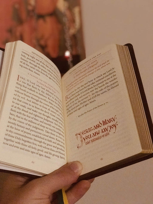 Orthodox Christian Prayer Book (Leather)