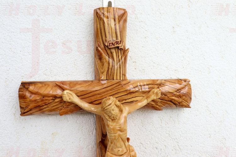 Olive Wood Crucifix Cross