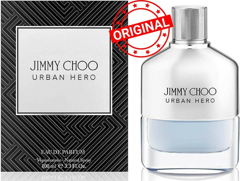 Urban Hero Jimmy Choo ORIGINAL 3.4 Oz /100ml Perfume EDP Men SPRAY Fragrance